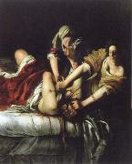 Artemisia  Gentileschi judith beheading holofernes USA oil painting artist